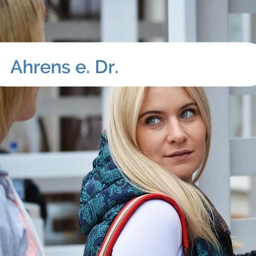 Bild Ahrens e. Dr.