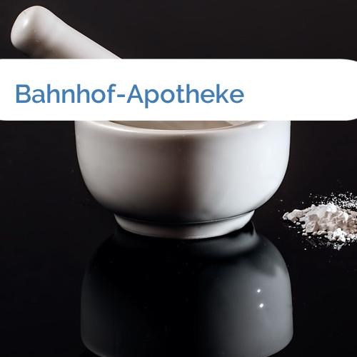 Bild Bahnhof-Apotheke