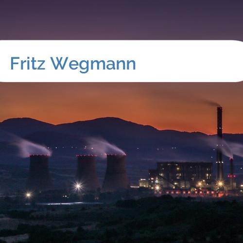 Bild Fritz Wegmann