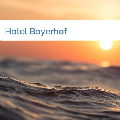 Bild Hotel Boyerhof