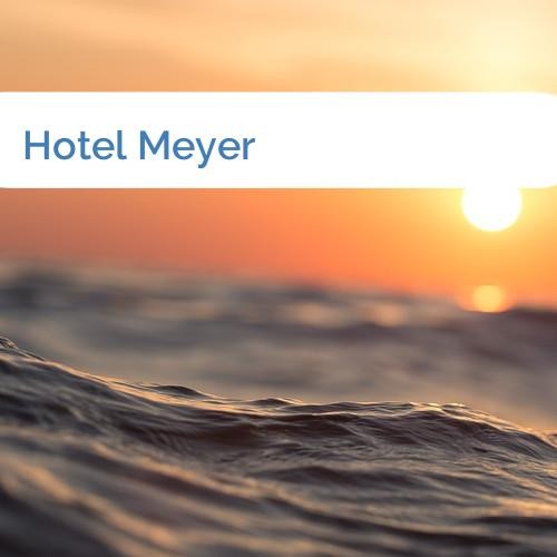 Bild Hotel Meyer