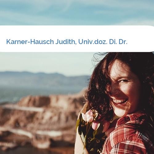 Bild Karner-Hausch Judith, Univ.doz. Di. Dr.