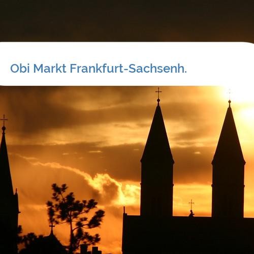 Bild Obi Markt Frankfurt-Sachsenh.