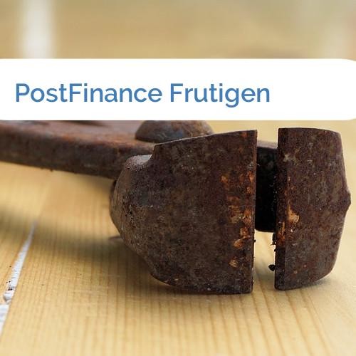 Bild PostFinance Frutigen