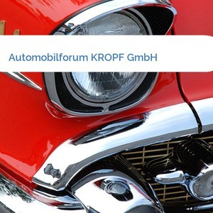 Bild Automobilforum KROPF GmbH mittel
