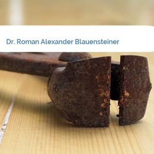 Bild Dr. Roman Alexander Blauensteiner mittel