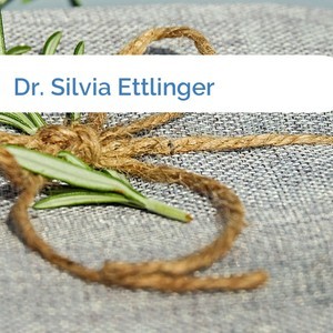 Bild Dr. Silvia Ettlinger mittel