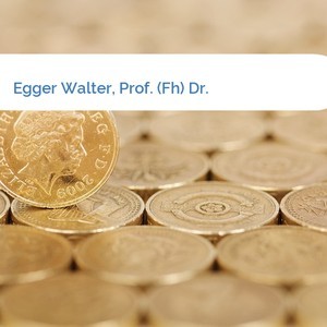 Bild Egger Walter, Prof. (Fh) Dr. mittel