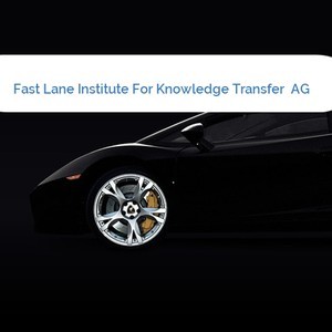 Bild Fast Lane Institute For Knowledge Transfer  AG mittel
