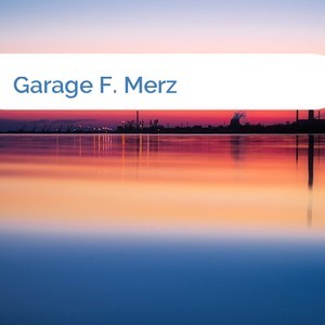 Bild Garage F. Merz mittel