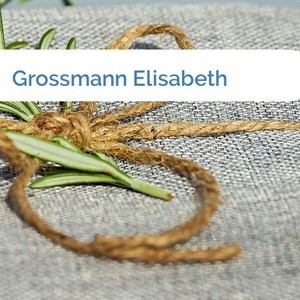 Bild Grossmann Elisabeth mittel