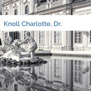 Bild Knoll Charlotte, Dr. mittel