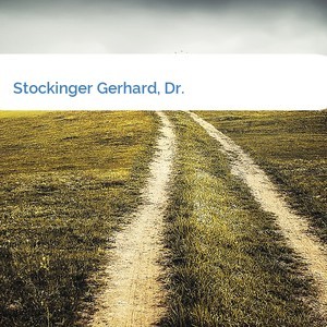 Bild Stockinger Gerhard, Dr. mittel