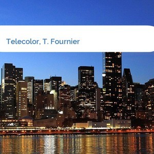 Bild Telecolor, T. Fournier mittel