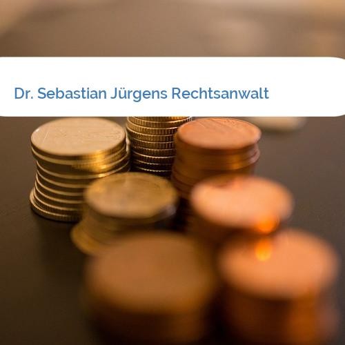 Bild Dr. Sebastian Jürgens Rechtsanwalt