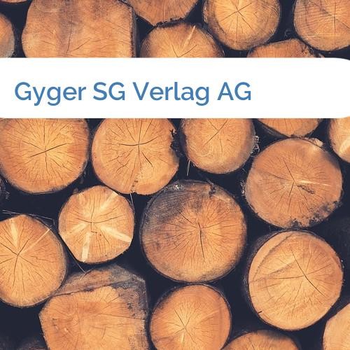 Bild Gyger SG Verlag AG
