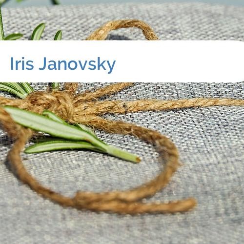 Bild Iris Janovsky