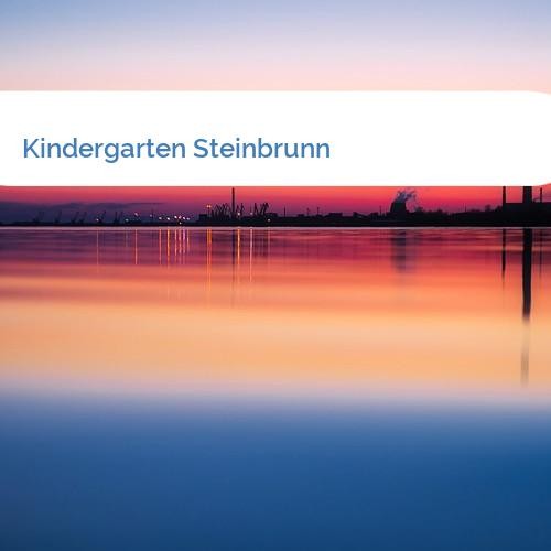 Bild Kindergarten Steinbrunn