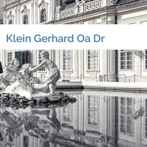 Bild Klein Gerhard Oa Dr