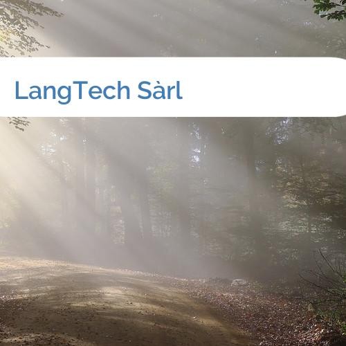 Bild LangTech Sàrl