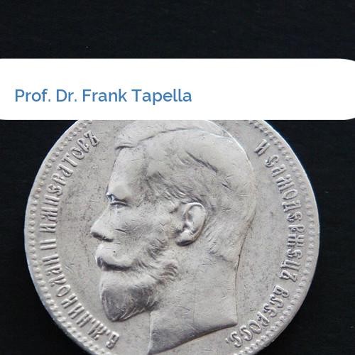 Bild Prof. Dr. Frank Tapella