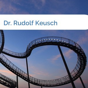 Bild Dr. Rudolf Keusch mittel