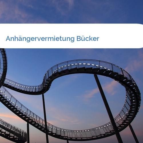 Bild Anhängervermietung Bücker