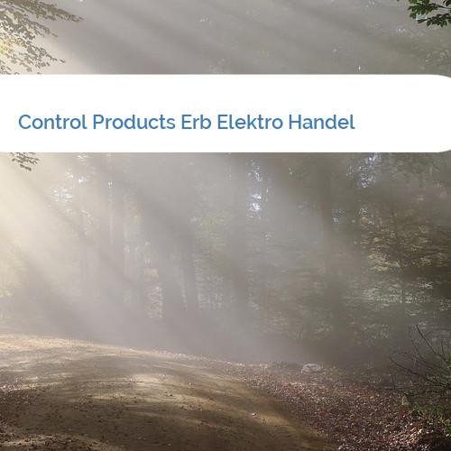 Bild Control Products Erb Elektro Handel