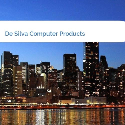 Bild De Silva Computer Products