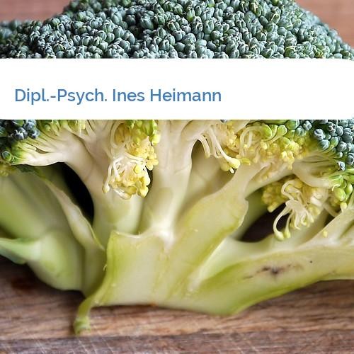 Bild Dipl.-Psych. Ines Heimann