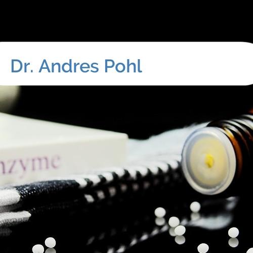 Bild Dr. Andres Pohl