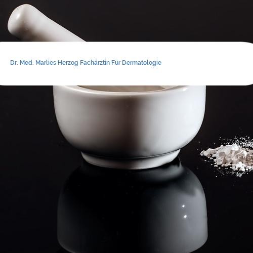 Bild Dr. Med. Marlies Herzog Fachärztin Für Dermatologie