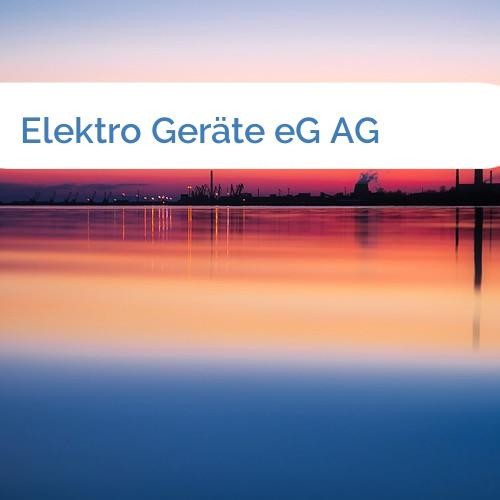 Bild Elektro Geräte eG AG