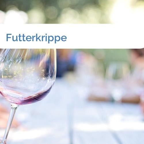 Bild Futterkrippe