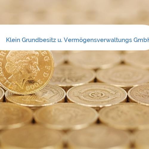 Bild Klein Grundbesitz u. Vermögensverwaltungs GmbH
