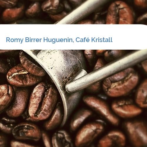 Bild Romy Birrer Huguenin, Café Kristall