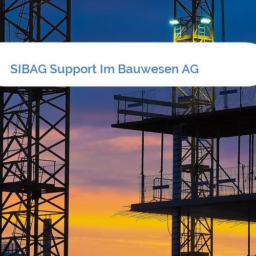Bild SIBAG Support Im Bauwesen AG
