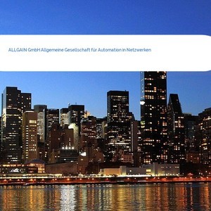 Bild ALLGAIN GmbH Allgemeine Gesellschaft für Automation in Netzwerken mittel