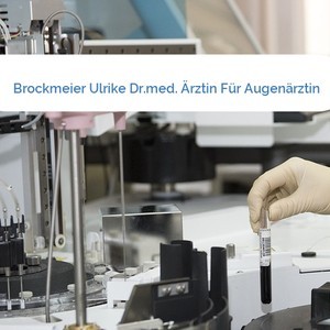 Bild Brockmeier Ulrike Dr.med. Ärztin Für Augenärztin mittel