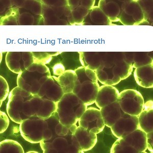 Bild Dr. Ching-Ling Tan-Bleinroth mittel