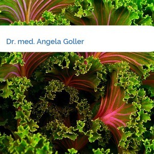 Bild Dr. med. Angela Goller mittel