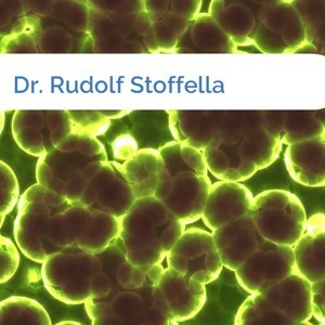 Bild Dr. Rudolf Stoffella mittel