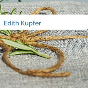 Bild Edith Kupfer mittel