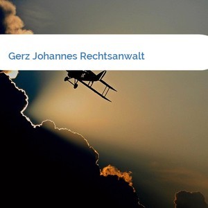 Bild Gerz Johannes Rechtsanwalt mittel