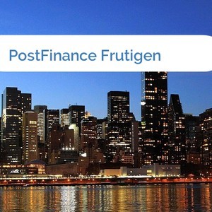 Bild PostFinance Frutigen mittel