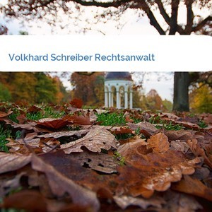 Bild Volkhard Schreiber Rechtsanwalt mittel